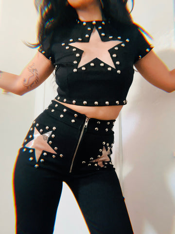 The "Show Business" Crop Top