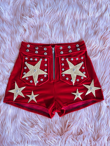 The "Queen Bitch" Hot Pants (Velvet)