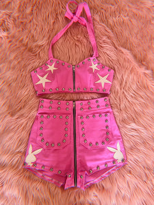 The "Bunny Bitch" Halter Set