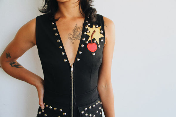 The "Cherry Bomb" Playsuit