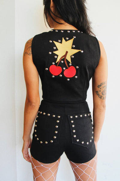 The "Cherry Bomb" Playsuit