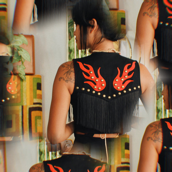 The "Shot Down In Flames" Vest Set