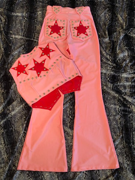 The "Lonesome Town" Vest Set (Spandex)