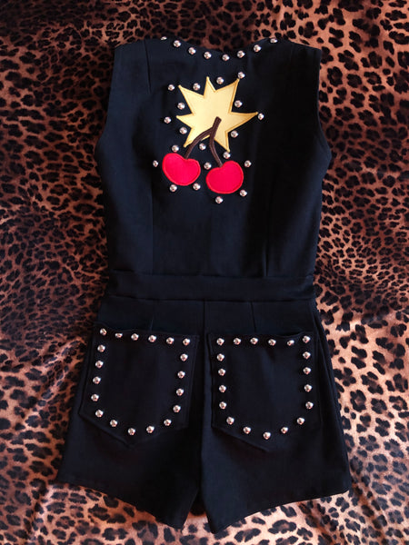 The "Cherry Bomb" Playsuit