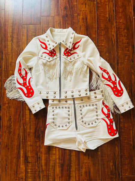 The "Shot Down In Flames" Jacket Set